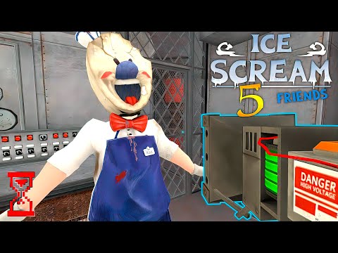 Видео: Новые баги Мороженщика 5 // Ice Scream 5