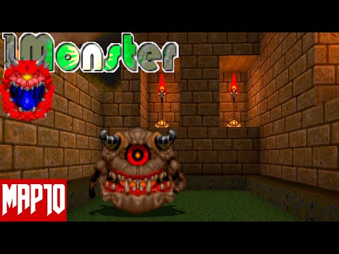 Видео: DOOM WAD: 1 Monster Megawad. Прохождение. MAP10: Un-named118