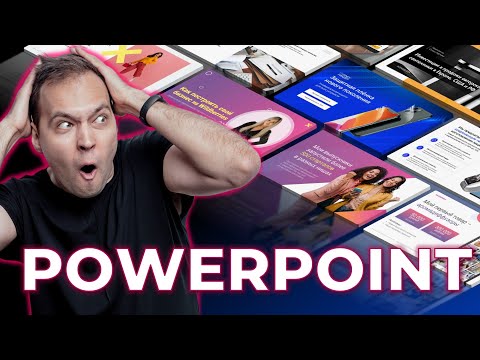 Видео: Как сделать 3D слайды в PowerPoint | Дизайн стильного титульного слайда для портфолио