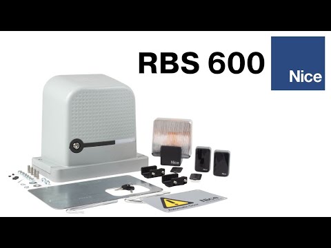 Видео: NICE RBS 600 | Огляд відкатного двигуна | Легка заміна RB 600 на RBS 600