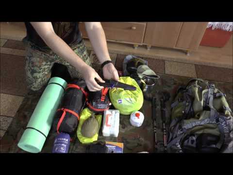 Видео: Список снаряжения для туристического похода летом, весной