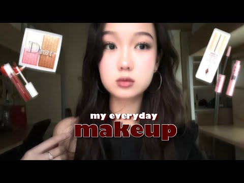 Видео: мой ежедневный макияж в 18 лет🍓
