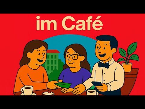 Видео: Немецкий язык для начинающих | ☕Диалог в кафе | 🍰 Im Café | 🎧 Тренировка на слух | 🇩🇪 DeutschExpress