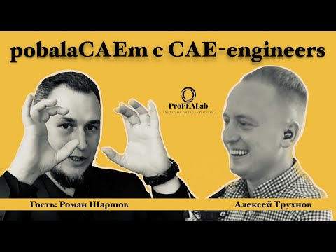 Видео: подкаст "pobalaCAEm с CAE-инженерами". Выпуск 4. Гость: Роман Шаршов