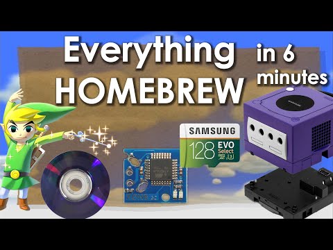 Видео: Всё для GameCube Homebrew за 6 минут!