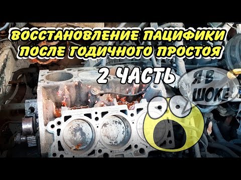 Видео: РЕМОНТ ПАЦИФИКИ 3,5 ЛИТРА ПОСЛЕ ГОДИЧНОГО ПРОСТОЯ 2часть
