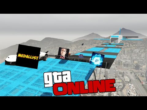 Видео: ПОПАДИ В САМОЛЕТ В СТЕНКЕ НА СТЕНКУ В GTA 5!МЕДАЛИСТ ВЫИГРАЛ ГОНКУ!