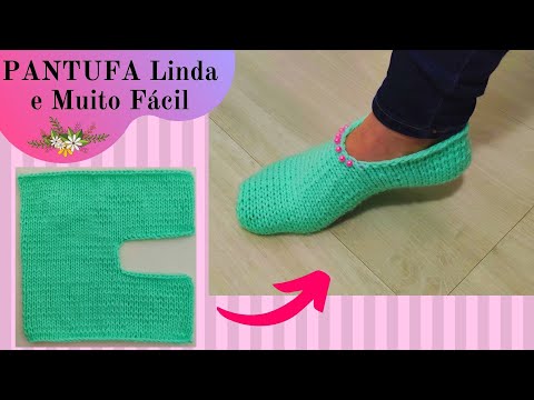 Видео: ЛЕГКОЕ ВЯЗАНИЕ PANTUFA ДЛЯ НАЧИНАЮЩИХ