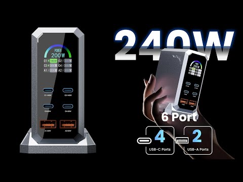 Видео: Обзор, тесты, прожарка зарядного устройства ASOMETECH HW186 GaN PD 3.1 а вот 240W я там не увидел