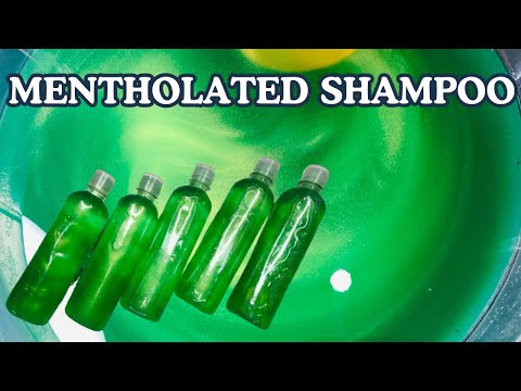 Видео: КАК СДЕЛАТЬ ШАМПУНЬ ДЛЯ БИЗНЕСА/Ментоловый шампунь