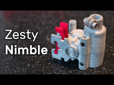 Видео: Обзор Zesty Nimble - remote drive direct экструдер