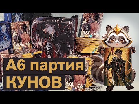 Видео: Распаковка шикишей А6 с кунами из аниме, новелл и игр