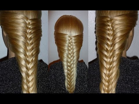 Видео: Французская коса-Оригинальная. Причёска для средних, длинных волос.Причёски для девочек в школу