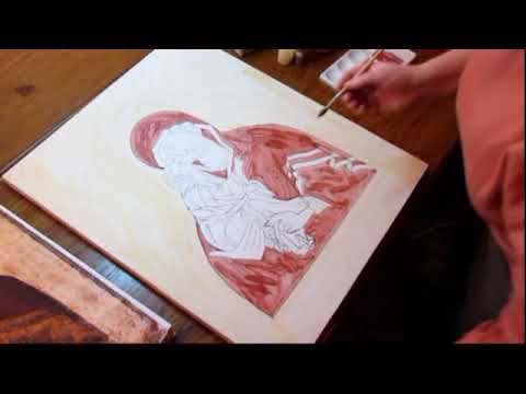 Видео: Мастер-класс Василёвой Е.И. Донская икона Божией Матери.