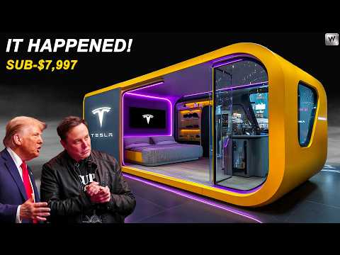 Видео: Tesla Tiny House дешевле 7,99 долларов: 7 автономных функций наконец-то здесь. Лучшее предложение!