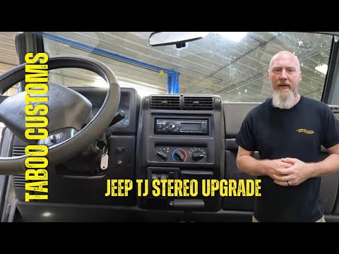 Видео: Модернизация стереосистемы Jeep TJ — установка головного устройства, динамиков, сабвуфера, усилит...