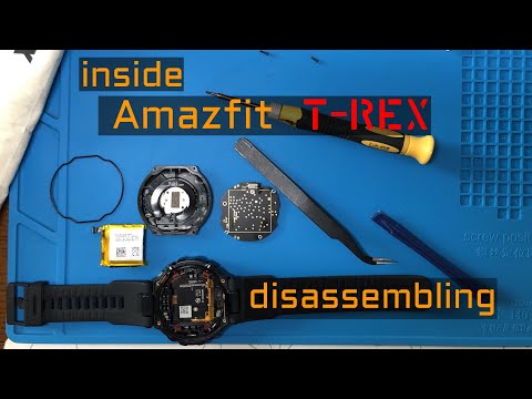 Видео: Внутри Amazfit T-Rex. Разбор часов.