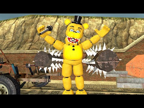 Видео: КАКОЙ АНИМАТРОНИК ВЫДЕРЖИТ ЭТО FNAF COOP ГАРРИС МОД ► Garry's Mod