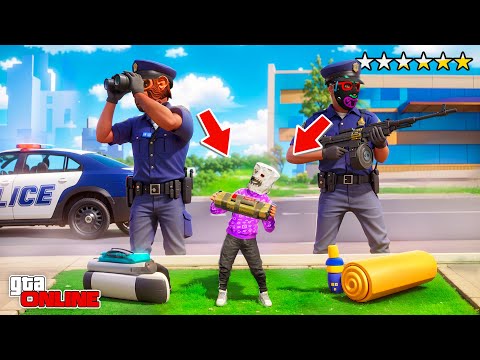 Видео: ЗАТРОЛИЛ КОПОВ И СТАЛ МАЛЕНЬКИМ В ГТА 5! АВТОУГОНЩИК ПРОТИВ КОПОВ В GTA 5 ONLINE