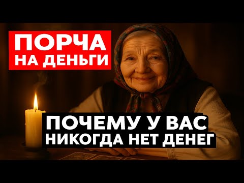 Видео: Порча на деньги: почему у вас никогда нет денег | Признаки и снятие | Бабушка Настя