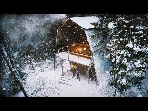 Видео: ИЗБА в ГЛУХОЙ ТАЙГЕ | НАШЛИ и СПРЯТАЛИСЬ от НЕПОГОДЫ | ВЫЖИТЬ ВМЕСТЕ