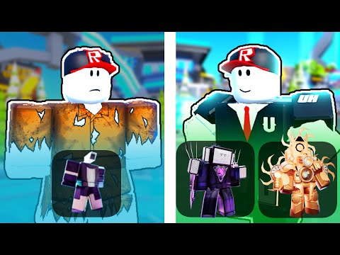 Видео: НУБ и ПРО в Roblox Toilet Tower Defense