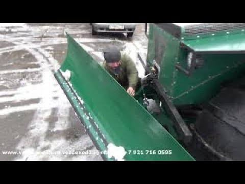 Видео: Снегоотвал для Вездехода Вепрь V5 и V8, а также при желании на другие модели вездеходов.