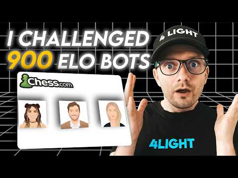 Видео: Я бросил вызов ботам с рейтингом Эло 900. Кто победит?