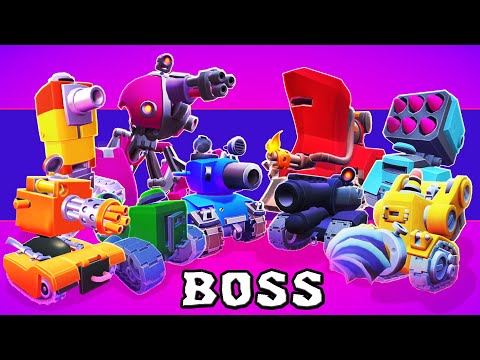 Видео: Hills Of Steel 2 Играю за БОССА как в Brawl Stars - новые режимы в игре про танки Хилс Оф Стил 2