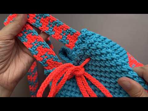 Видео: 💥 Супер простой способ связать ручки для сумки 😉 / ЖАККАРД