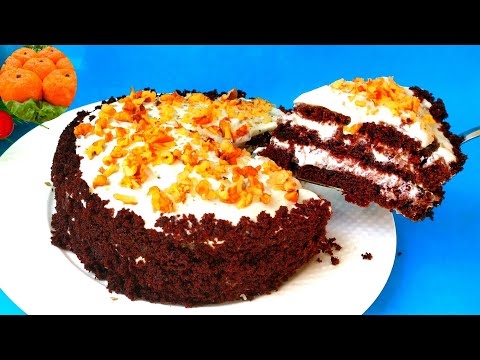 Видео: Торт Три стакана Без Миксера! Без Весов! Сочный без пропитки! Я в шоке от Вкусного Десерта на кефире