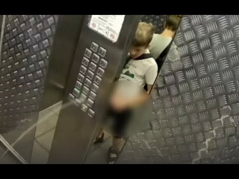 Видео: Ребенок справил нужду на кнопки в лифте и застрял (Реакция)