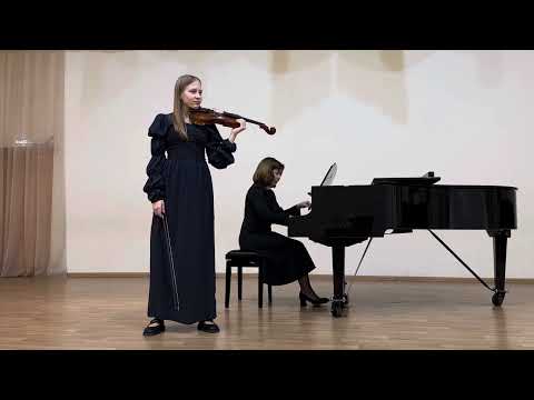 Видео: Напалкова Евгения П.Роде «Концерт №8»