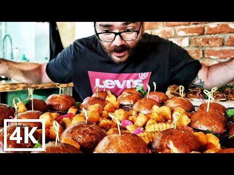 Видео: ТHE MOST DELICIOUS BURGERS IN SKOPJE - Fat Kitchen Bistro