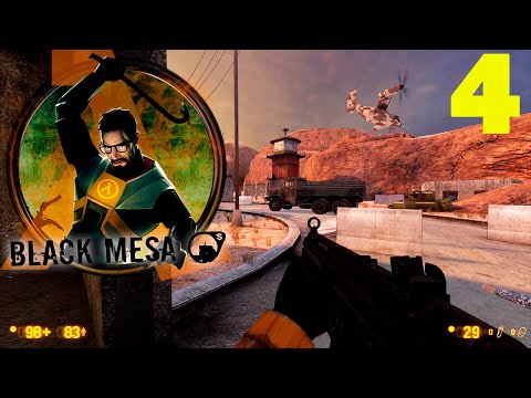 Видео: Black Mesa #4 - Фримен против спецназа.