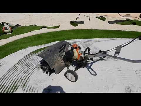 Видео: Установка гольфового поля | Golf course installation | Putting green | Instalação campo de golfe