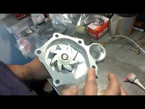 Видео: митсубиси грандис замена ремня ГРМ, роликов, помпы