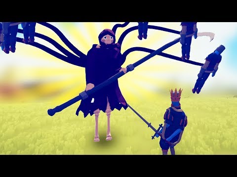 Видео: ЖНЕЦ СМЕРТИ ПРОТИВ ВСЕХ, ЭПИЧЕСКИЕ БИТВЫ | TABS (ТАБС)