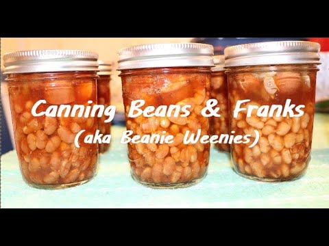 Видео: Консервирование фасоли и сосисок (также известных как Beanie Weenies)...без замачивания