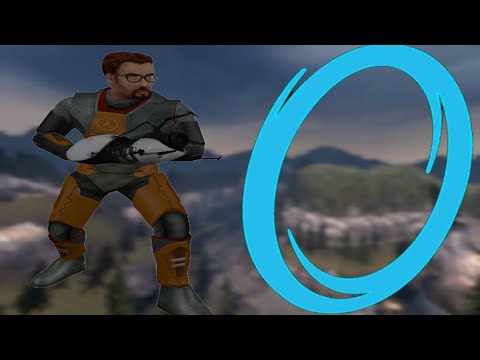 Видео: HALF-LIFE 2 Ep 2 С ПОРТАЛЬНОЙ ПУШКОЙ