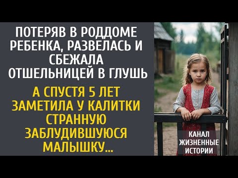 Видео: Потеряв в роддоме ребенка, сбежала отшельницей… А спустя 5 лет у калитки увидела странную малышку…
