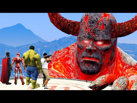 Видео: ЛАВА МОНСТР БІЗДІ ТАПТЫ (GTA V)