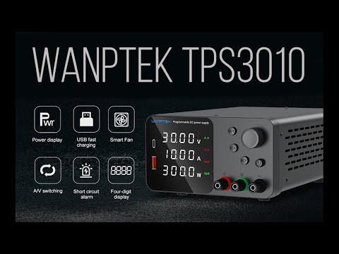 Видео: WANPTEK TPS3010 дешёвый лабораторный блок питания короткий обзор и демонстрация работы