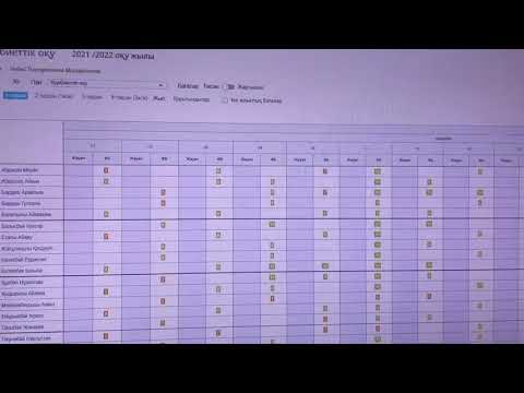 Видео: Бжб және Тжб баллдарының пайызын есептеу
