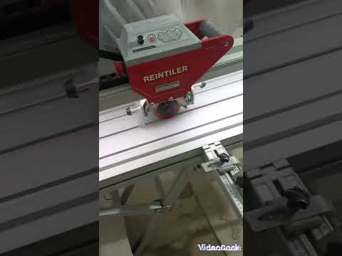Видео: Точная настройка станка REINTILER 1200 rt.  Заусовка и прямой рез.