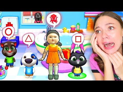 Видео: ИГРА В КАЛЬМАРА с ГОВОРЯЩИМИ ДРУЗЬЯМИ! ЗЛАЯ КУКЛА ПРИШЛА В ИГРУ!  ВСЕ ГОВОРЯЩИЕ ДРУЗЬЯ В БЕДЕ