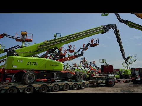 Видео: Телескопический подъёмник ZOOMLION ZT72J