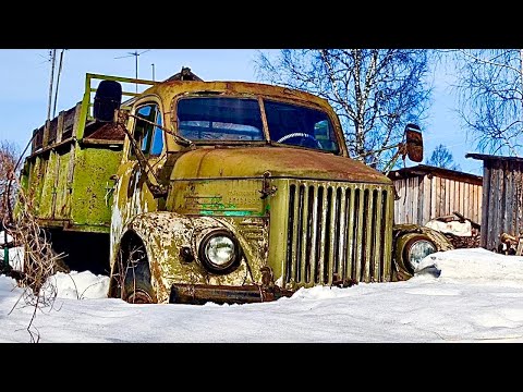 Видео: 20 лет в Огороде ЛЕГЕНДАРНЫЙ ГАЗ-51 оживление мертвеца!