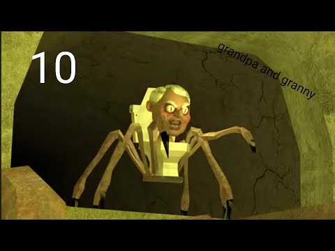 Видео: Прохождение grandpa and granny home бабка skibidi toilet #9