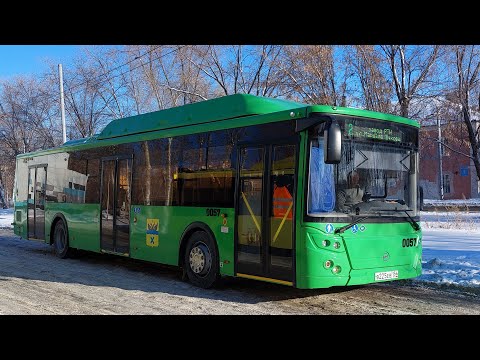 Видео: ЛиАЗ-5292.67 (CNG) (Weichai WP7NG280E51 & Fast Gear FC6A140RB) | борт 0057 | Маршрут 2 | Оренбург